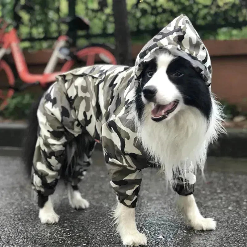 ANN.NUK - CAMO HUNDE-REGENMANTEL - ANN.NUK