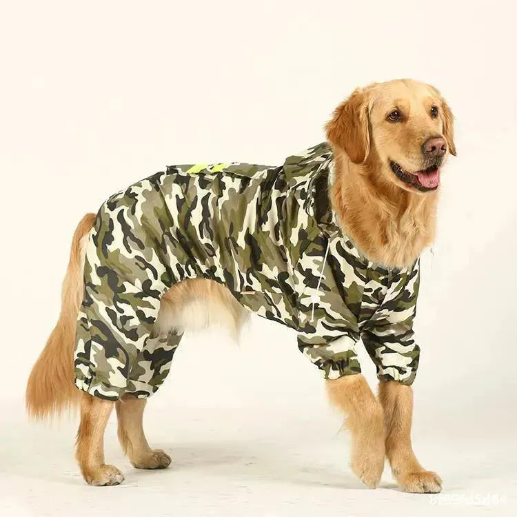 ANN.NUK - CAMO HUNDE-REGENMANTEL - ANN.NUK