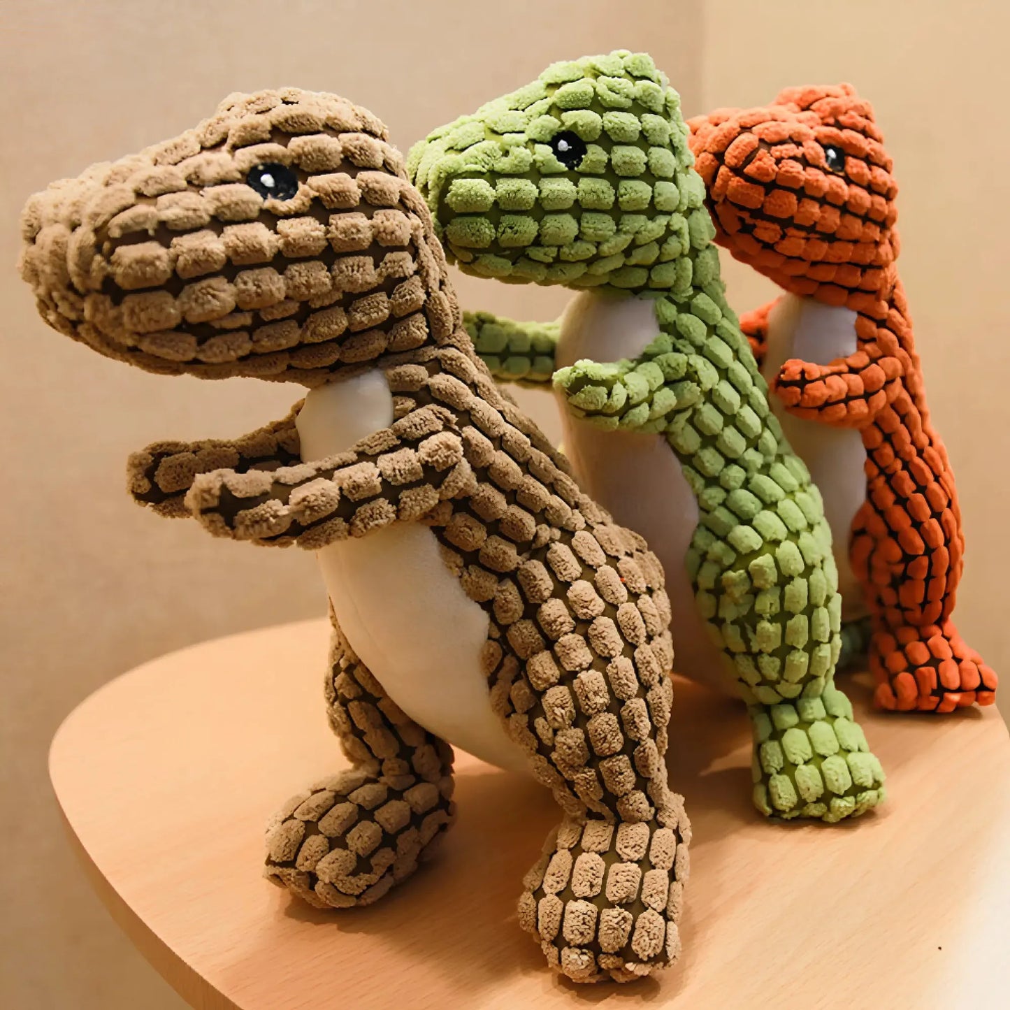 ANN.NUK - SEHR BISSFESTES HUNDESTOFFTIER AUS HOCHWERTIGEM MATERIAL "DINOS" - ANN.NUK
