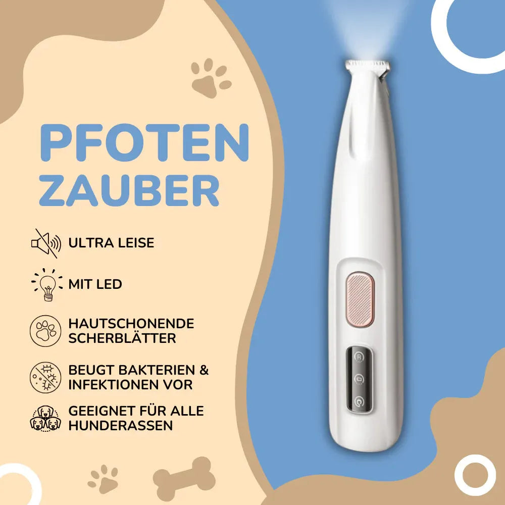 ANN.NUK - Pfotentrimmer mit LED-Licht - ANN.NUK