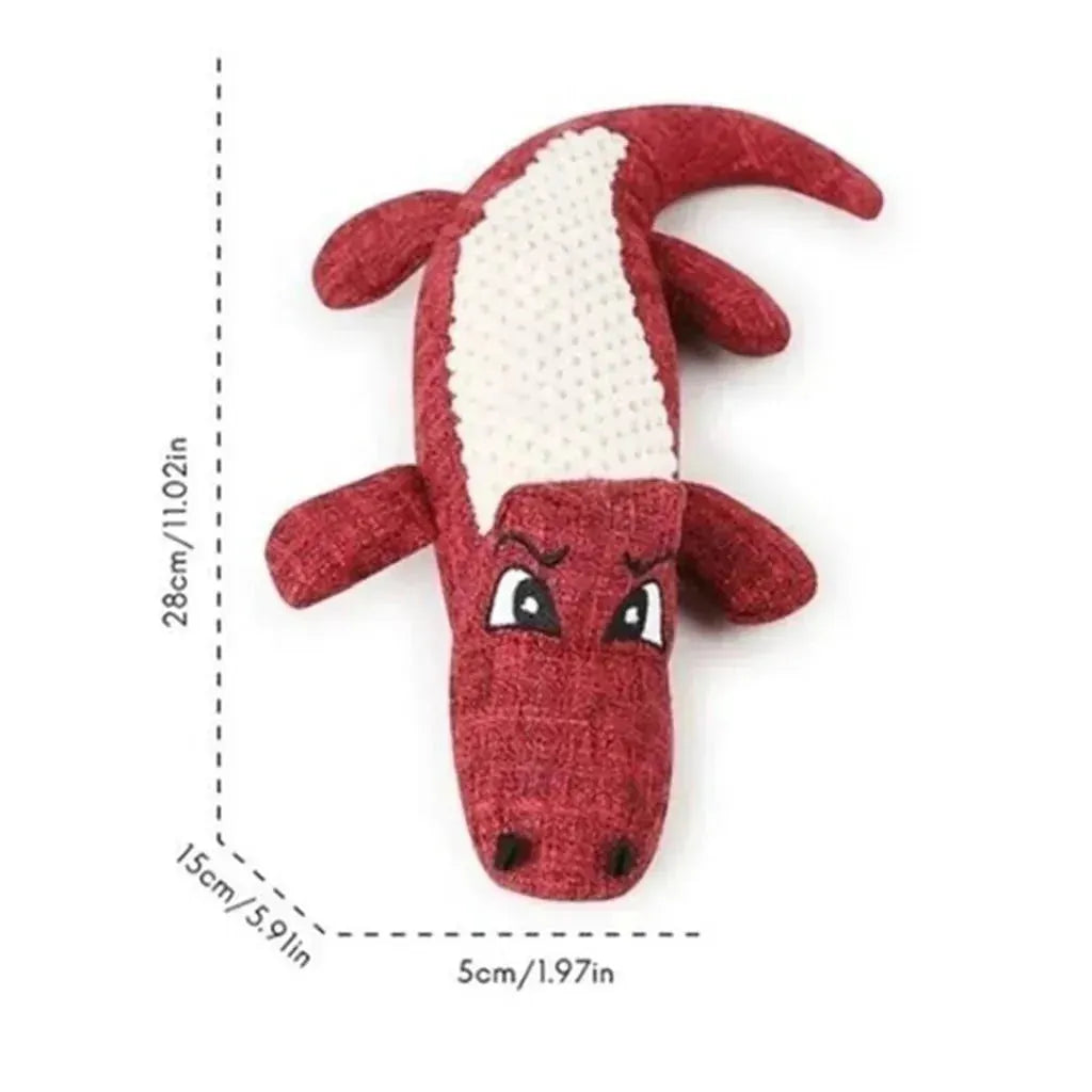 ANN.NUK - ROBUSTES UND LANGLEBIGES HUNDESPIELZEUG KROKO - ANN.NUK
