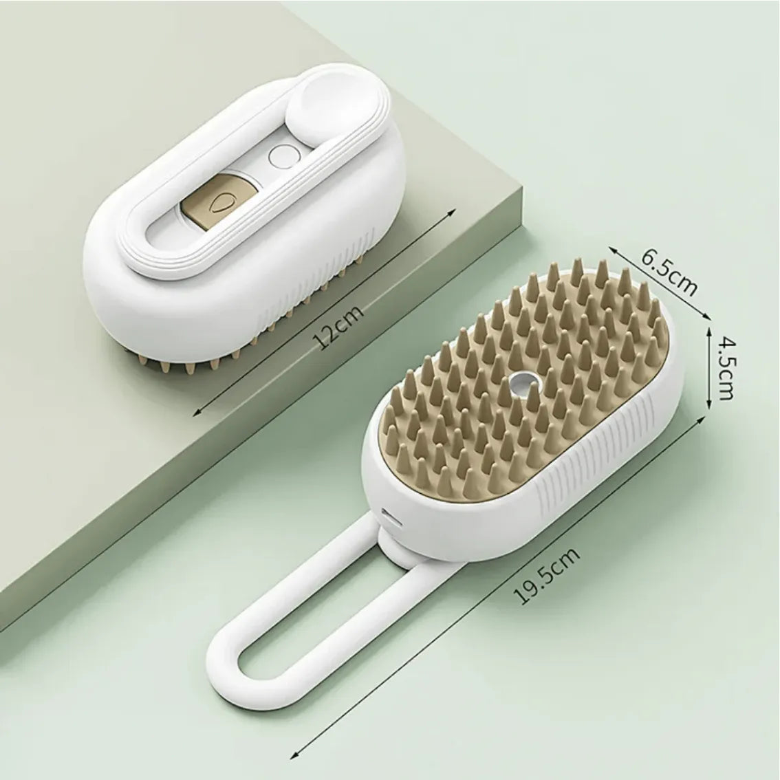 ANN.NUK HIGHLIGHT - FELLBÜRSTE MIT DAMPF UND MASSAGEFUNKTION - ANN.NUK