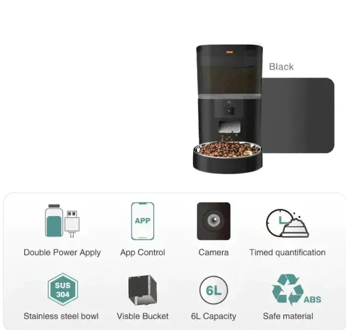 ANN.NUK - Automatischer Futterspender mit Kamera und App - ANN.NUK