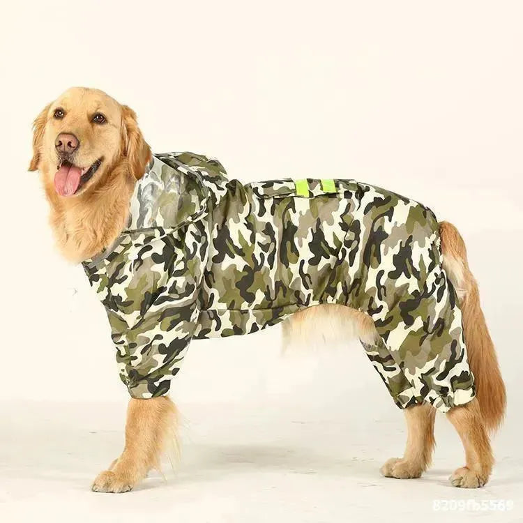ANN.NUK - CAMO HUNDE-REGENMANTEL - ANN.NUK