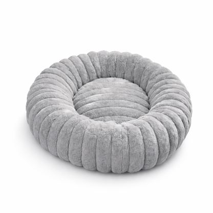 Orthopädisches Hundebett Minea Felsgrau – Premium Hundekorb für große Rassen 