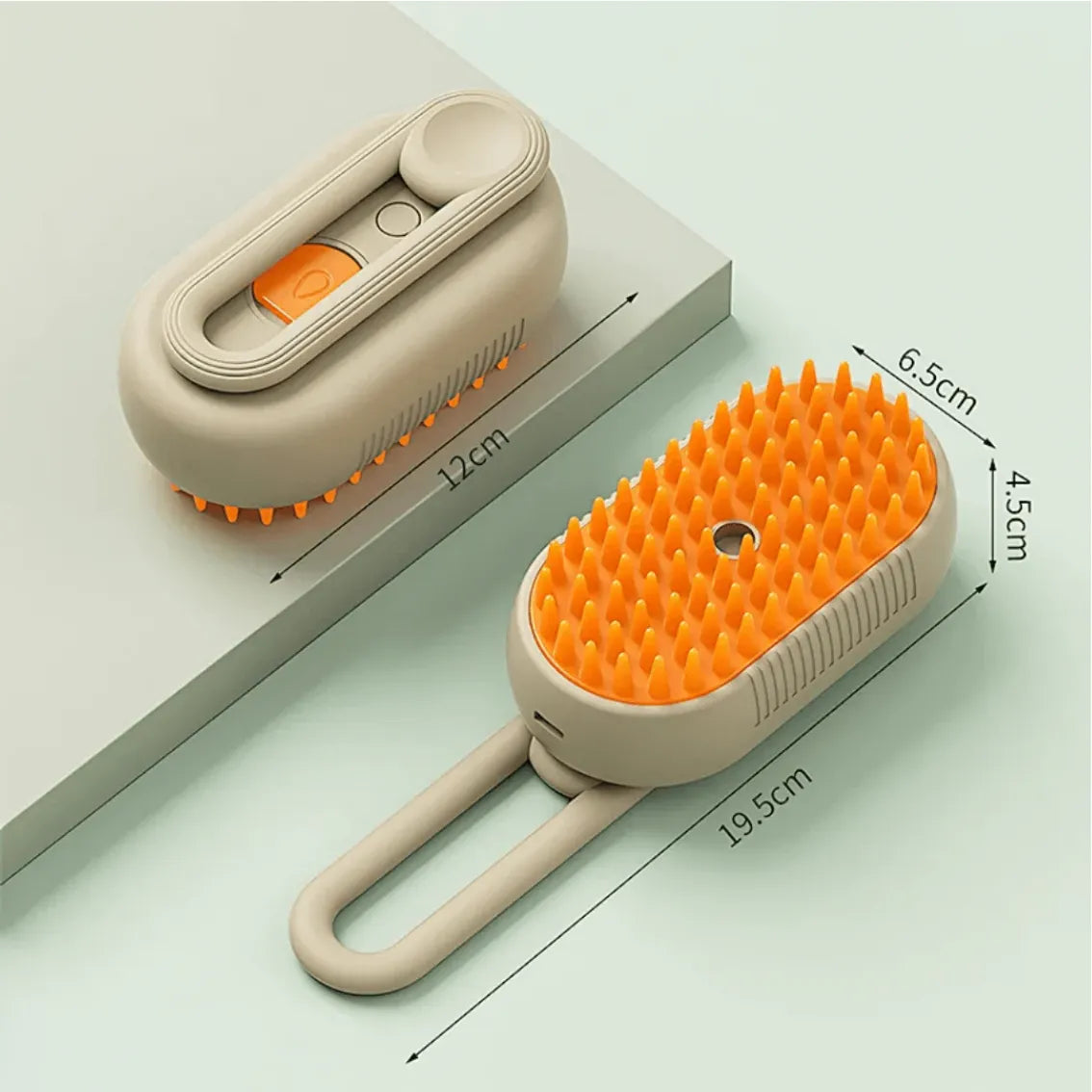 ANN.NUK HIGHLIGHT - FELLBÜRSTE MIT DAMPF UND MASSAGEFUNKTION - ANN.NUK