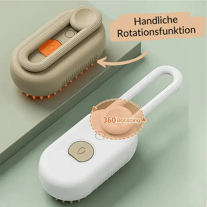 ANN.NUK HIGHLIGHT - FELLBÜRSTE MIT DAMPF UND MASSAGEFUNKTION - ANN.NUK