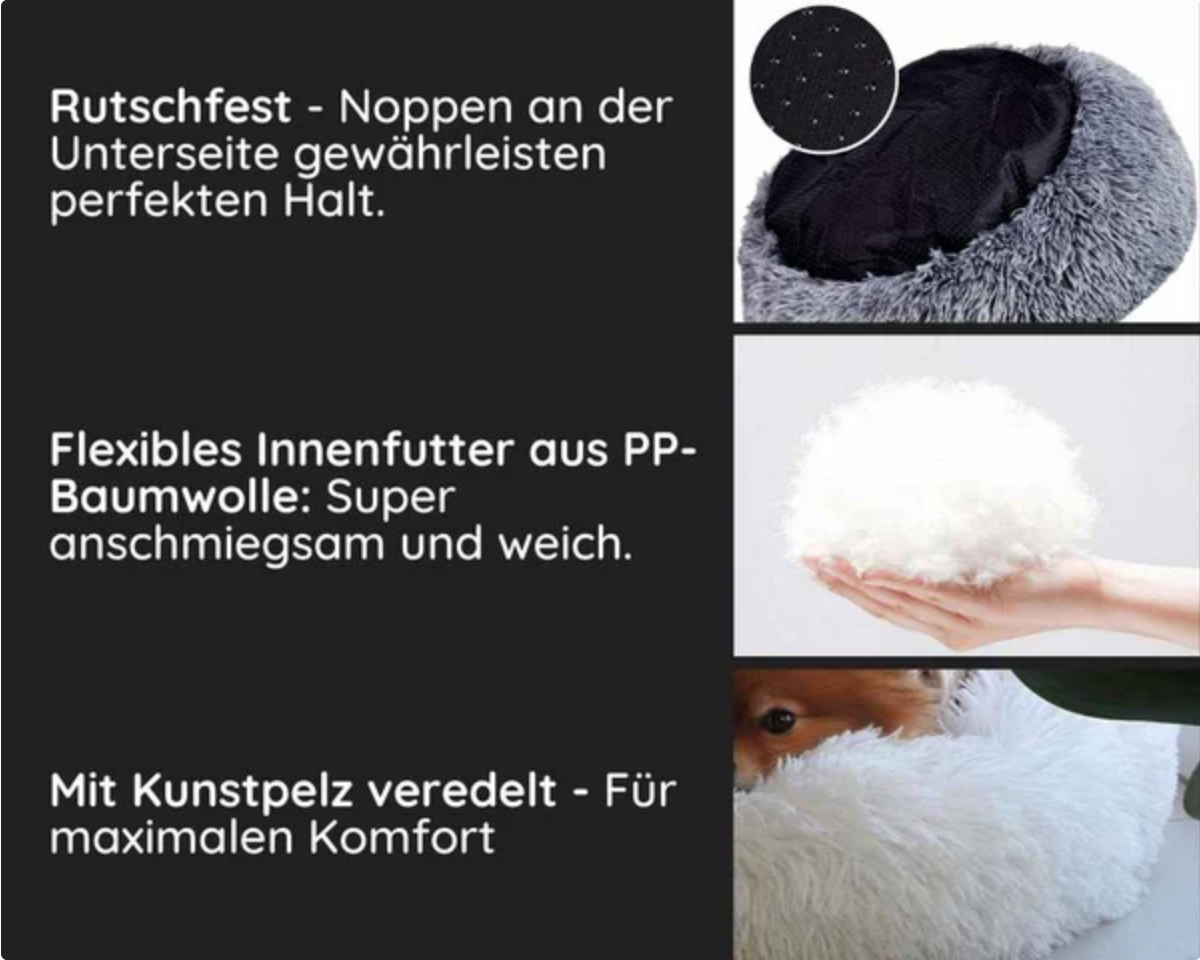ANN.NUK - "Der Kuscheldonut" orthopädisches Hundebett aus Österreich - ANN.NUK