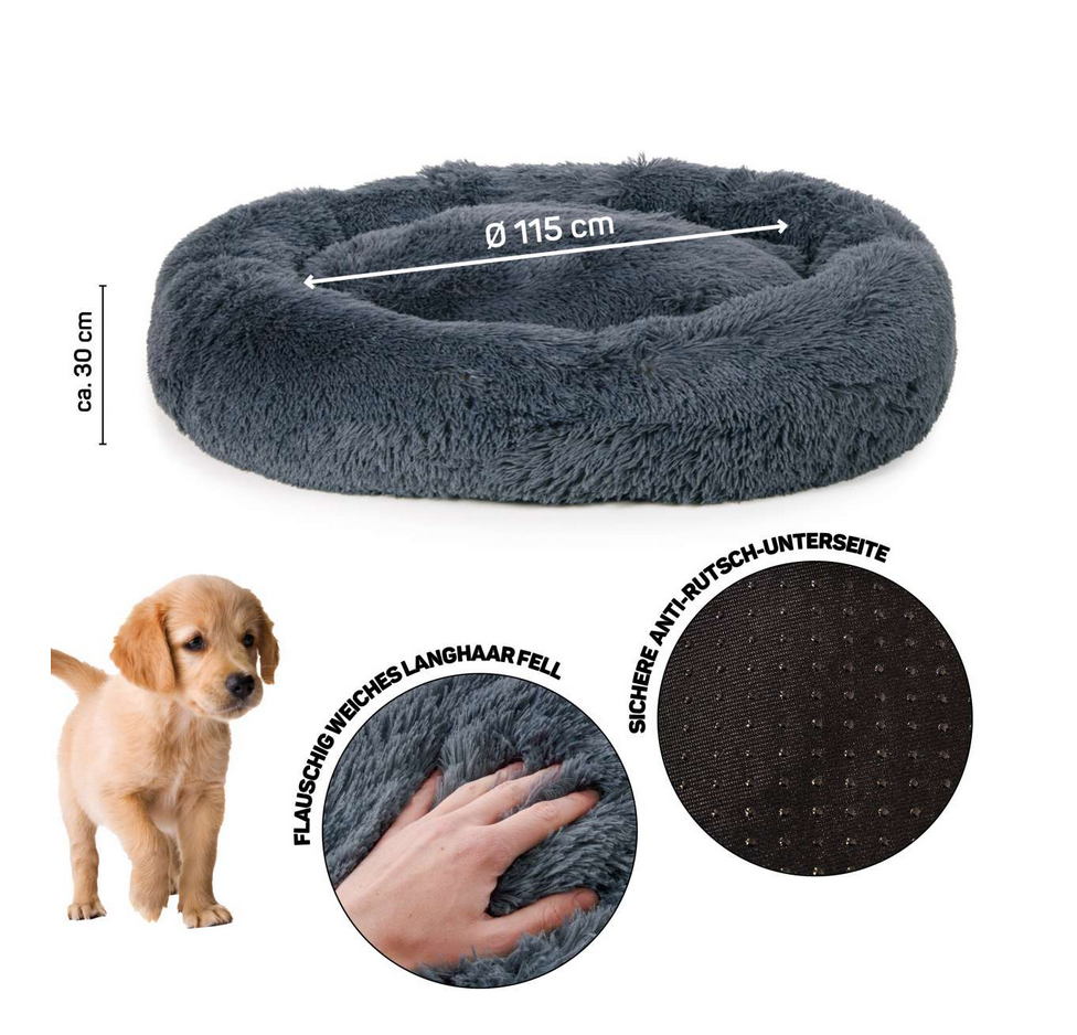 ANN.NUK - "Der Kuscheldonut" orthopädisches Hundebett aus Österreich - ANN.NUK