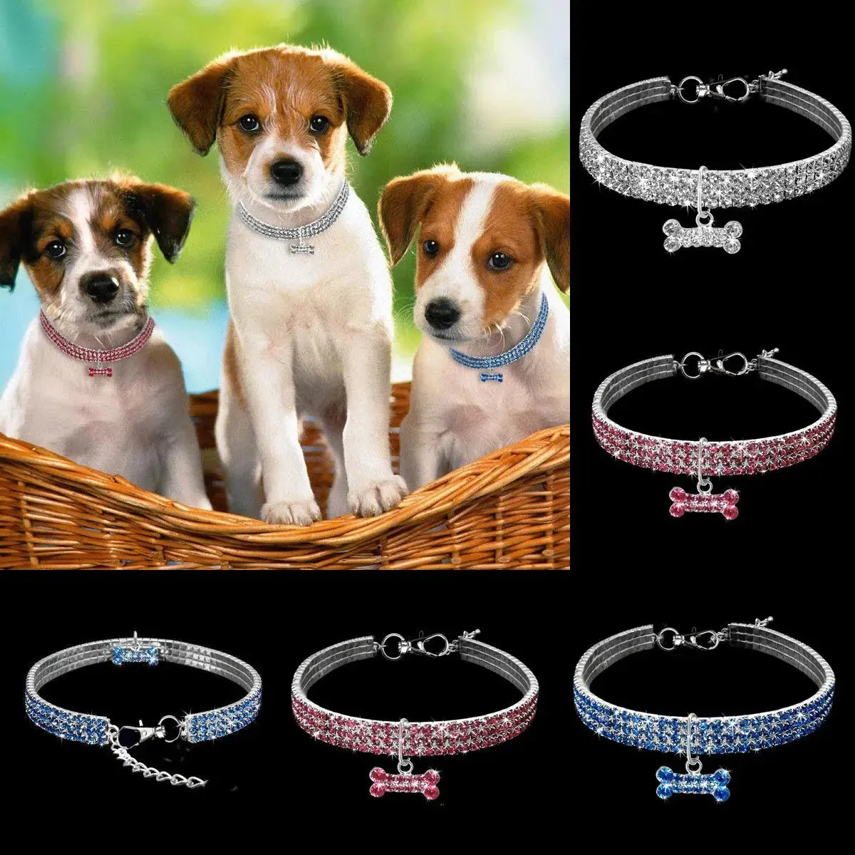 ANN.NUK - GLITZER HALSBAND "BLINGBLING" - ANN.NUK